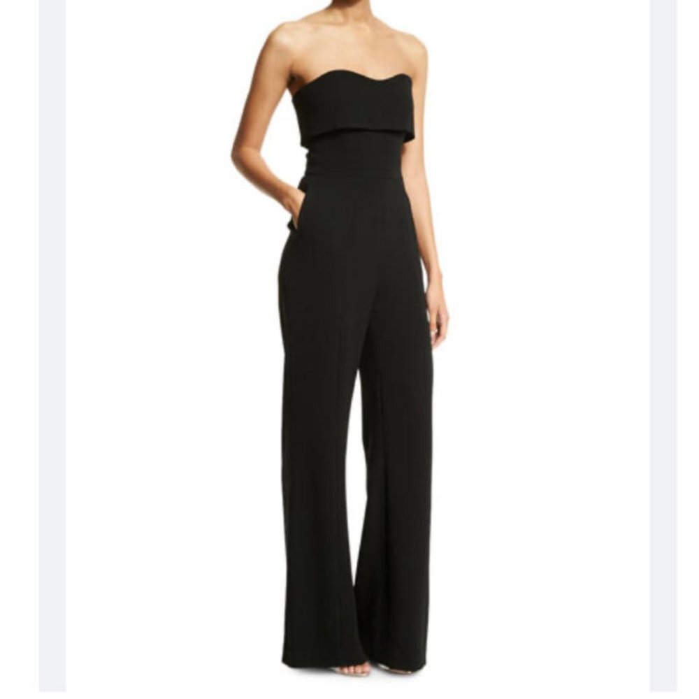 Alexis Black Strapless Jumpsuit